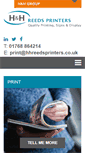 Mobile Screenshot of hhreedsprinters.co.uk